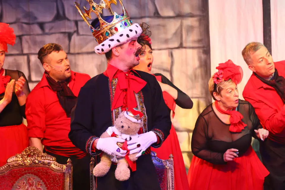 Willenhall Musical Theatre Company's 2026 production of Chitty Chitty Bang Bang at Dormston Mill Theatre, Sedgley. Photograph 145 of 163.