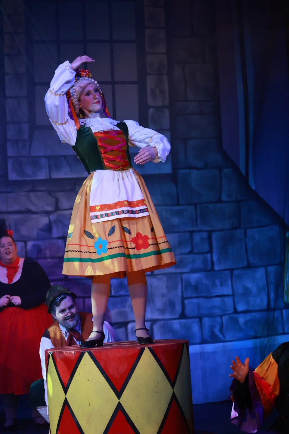 Willenhall Musical Theatre Company's 2026 production of Chitty Chitty Bang Bang at Dormston Mill Theatre, Sedgley. Photograph 148 of 163.