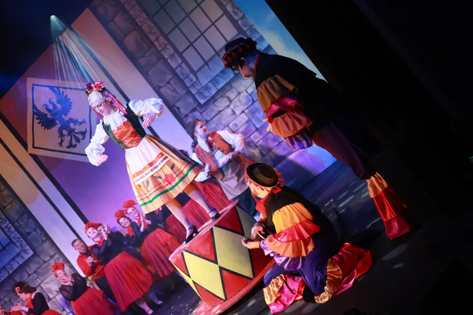 Willenhall Musical Theatre Company's 2026 production of Chitty Chitty Bang Bang at Dormston Mill Theatre, Sedgley. Photograph 151 of 163.