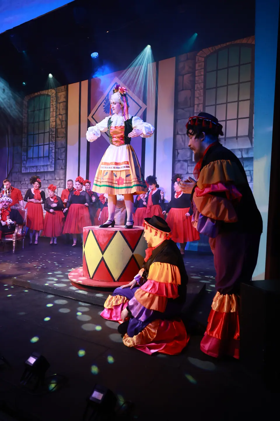 Willenhall Musical Theatre Company's 2026 production of Chitty Chitty Bang Bang at Dormston Mill Theatre, Sedgley. Photograph 152 of 163.