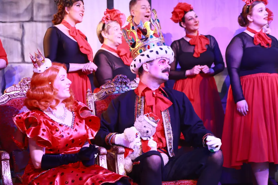 Willenhall Musical Theatre Company's 2026 production of Chitty Chitty Bang Bang at Dormston Mill Theatre, Sedgley. Photograph 155 of 163.
