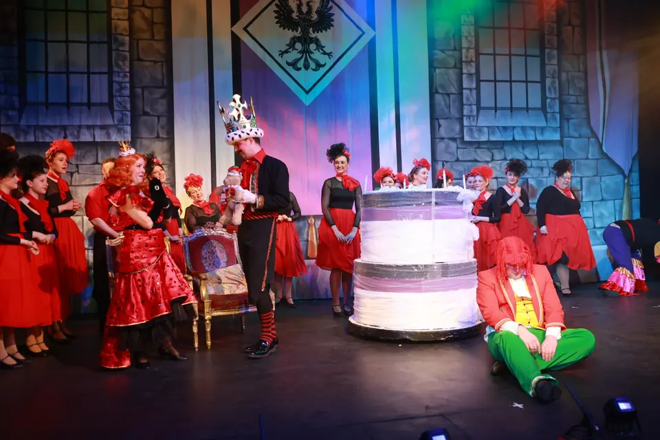 Willenhall Musical Theatre Company's 2026 production of Chitty Chitty Bang Bang at Dormston Mill Theatre, Sedgley. Photograph 158 of 163.