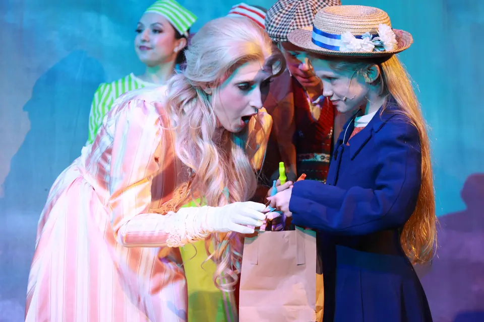 Willenhall Musical Theatre Company's 2026 production of Chitty Chitty Bang Bang at Dormston Mill Theatre, Sedgley. Photograph 18 of 163.