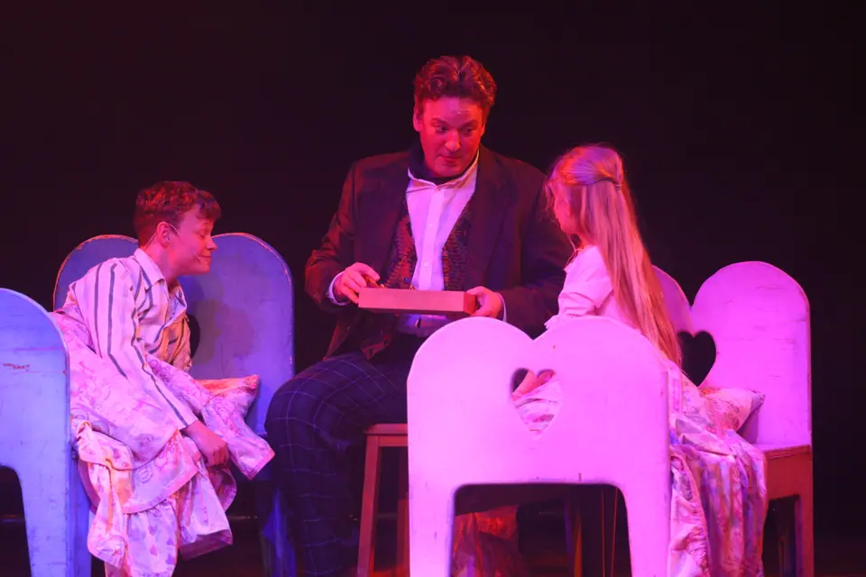 Willenhall Musical Theatre Company's 2026 production of Chitty Chitty Bang Bang at Dormston Mill Theatre, Sedgley. Photograph 29 of 163.