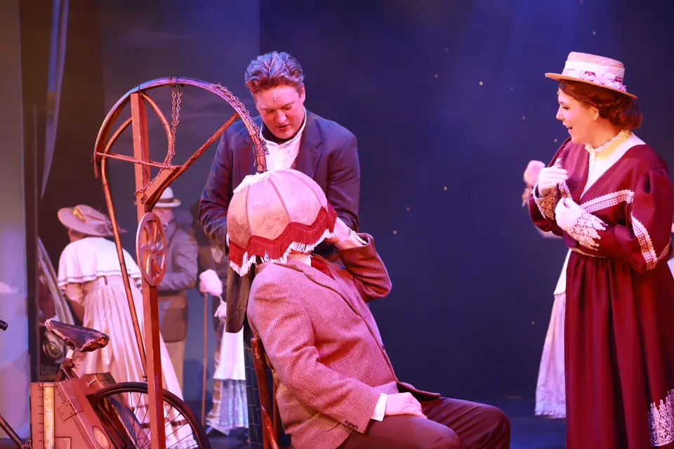 Willenhall Musical Theatre Company's 2026 production of Chitty Chitty Bang Bang at Dormston Mill Theatre, Sedgley. Photograph 37 of 163.