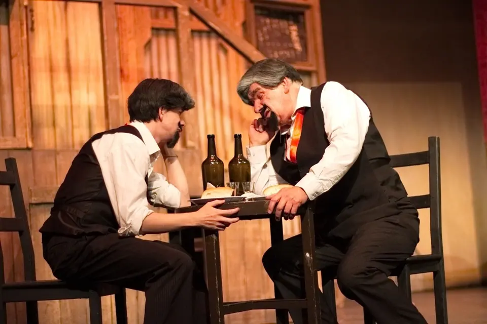 Willenhall Musical Theatre Company's 2015 production of Crazy For You at Dormston Mill Theatre, Sedgley.