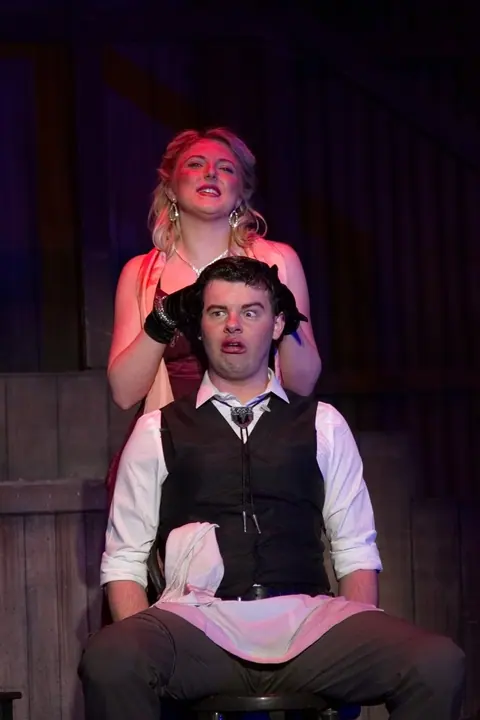 Willenhall Musical Theatre Company's 2015 production of Crazy For You at Dormston Mill Theatre, Sedgley. Photograph 101 of 228.