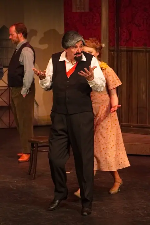 Willenhall Musical Theatre Company's 2015 production of Crazy For You at Dormston Mill Theatre, Sedgley. Photograph 112 of 228.