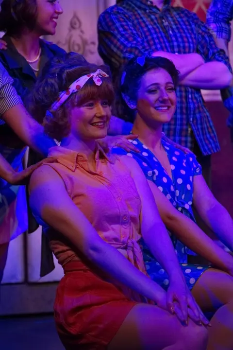 Willenhall Musical Theatre Company's 2015 production of Crazy For You at Dormston Mill Theatre, Sedgley. Photograph 121 of 228.