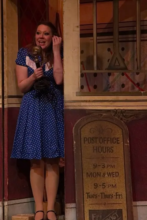 Willenhall Musical Theatre Company's 2015 production of Crazy For You at Dormston Mill Theatre, Sedgley. Photograph 137 of 228.