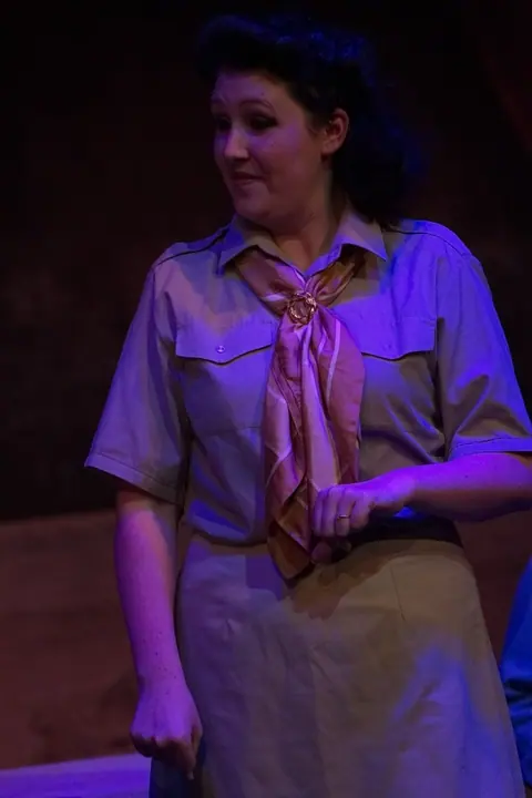 Willenhall Musical Theatre Company's 2015 production of Crazy For You at Dormston Mill Theatre, Sedgley. Photograph 183 of 228.