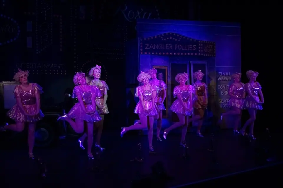 Willenhall Musical Theatre Company's 2015 production of Crazy For You at Dormston Mill Theatre, Sedgley. Photograph 215 of 228.