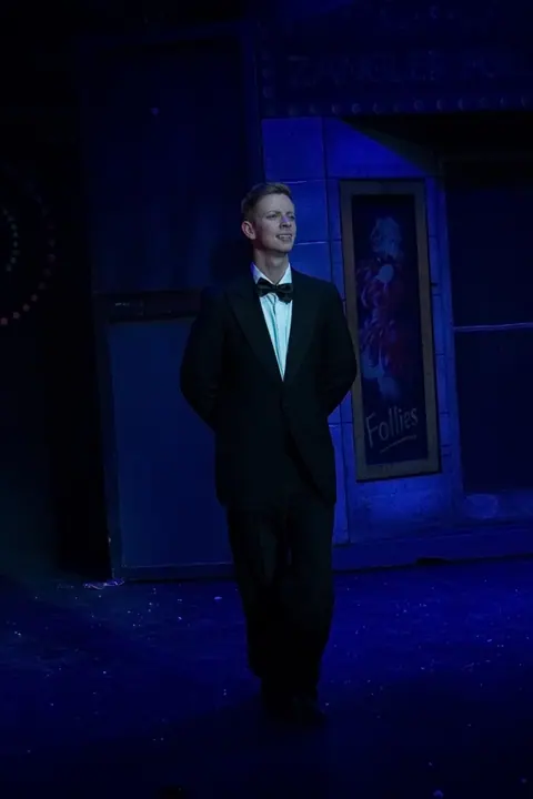 Willenhall Musical Theatre Company's 2015 production of Crazy For You at Dormston Mill Theatre, Sedgley. Photograph 226 of 228.