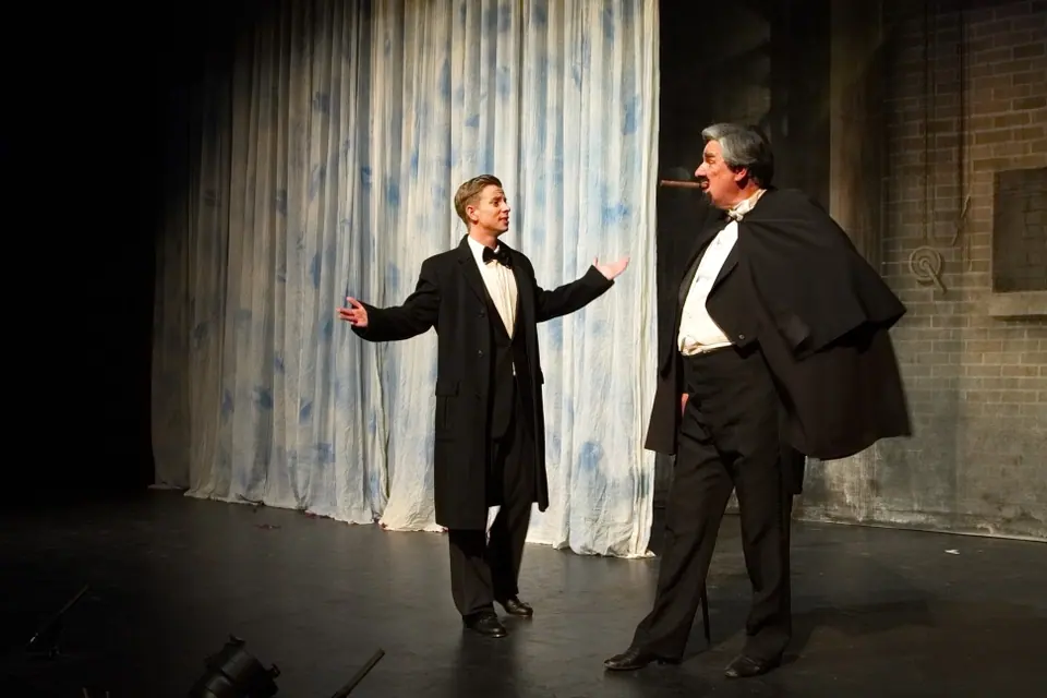 Willenhall Musical Theatre Company's 2015 production of Crazy For You at Dormston Mill Theatre, Sedgley. Photograph 30 of 228.