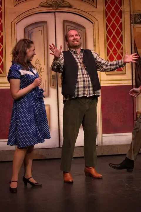 Willenhall Musical Theatre Company's 2015 production of Crazy For You at Dormston Mill Theatre, Sedgley. Photograph 49 of 228.