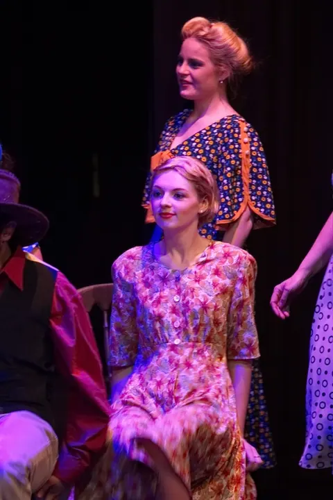 Willenhall Musical Theatre Company's 2015 production of Crazy For You at Dormston Mill Theatre, Sedgley. Photograph 74 of 228.