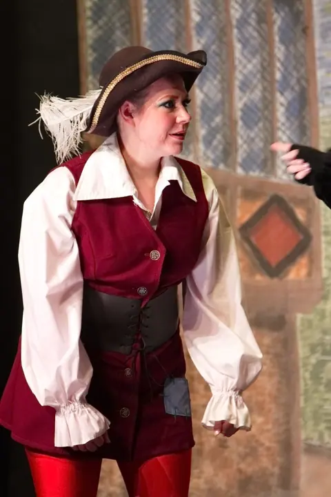 Willenhall Musical Theatre Company's 2015 pantomime, Dick Whittington at Coppice Performing Arts School, Wednesfield. Photograph 6 of 30.