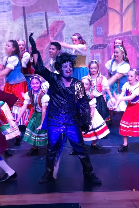 Willenhall Musical Theatre Company's 2015 pantomime, Dick Whittington at Coppice Performing Arts School, Wednesfield. Photograph 7 of 30.