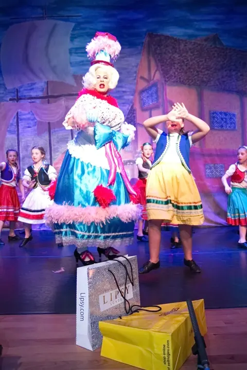 Willenhall Musical Theatre Company's 2015 pantomime, Dick Whittington at Coppice Performing Arts School, Wednesfield. Photograph 10 of 30.