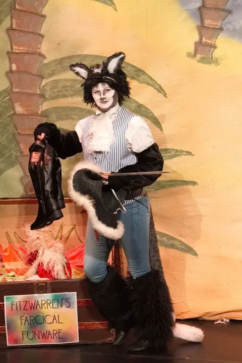 Willenhall Musical Theatre Company's 2015 pantomime, Dick Whittington at Coppice Performing Arts School, Wednesfield. Photograph 12 of 30.