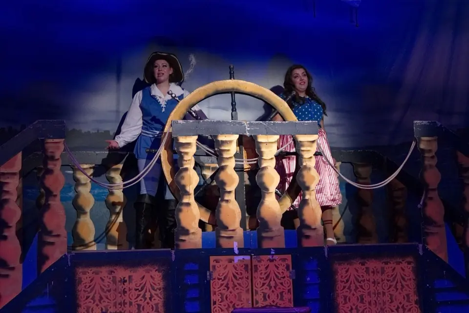 Willenhall Musical Theatre Company's 2015 pantomime, Dick Whittington at Coppice Performing Arts School, Wednesfield. Photograph 103 of 182.