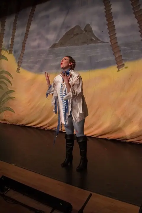 Willenhall Musical Theatre Company's 2015 pantomime, Dick Whittington at Coppice Performing Arts School, Wednesfield. Photograph 105 of 182.