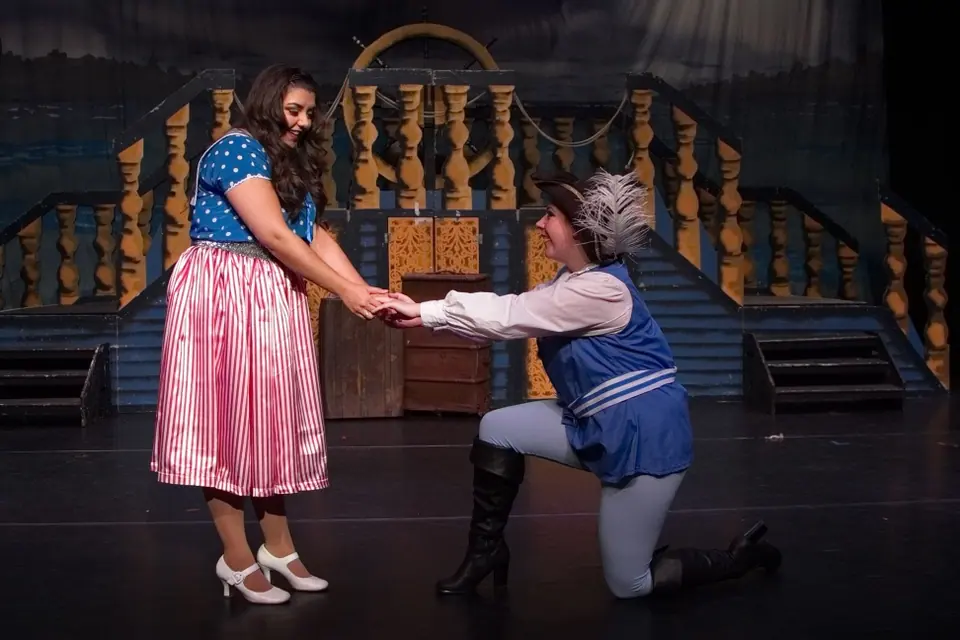 Willenhall Musical Theatre Company's 2015 pantomime, Dick Whittington at Coppice Performing Arts School, Wednesfield. Photograph 109 of 182.
