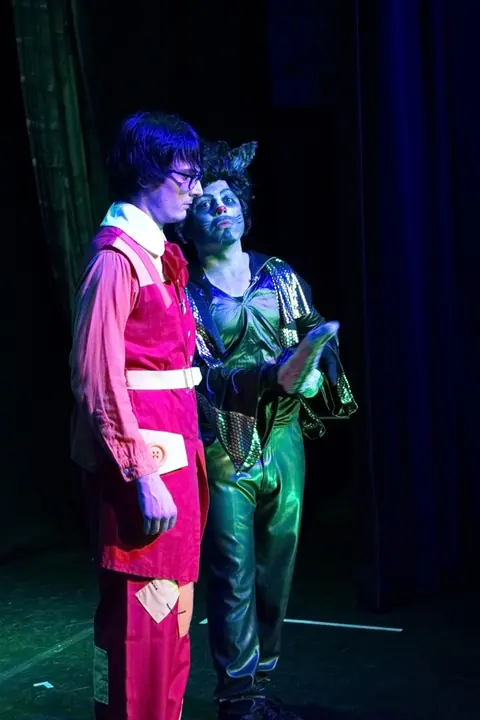 Willenhall Musical Theatre Company's 2015 pantomime, Dick Whittington at Coppice Performing Arts School, Wednesfield. Photograph 113 of 182.