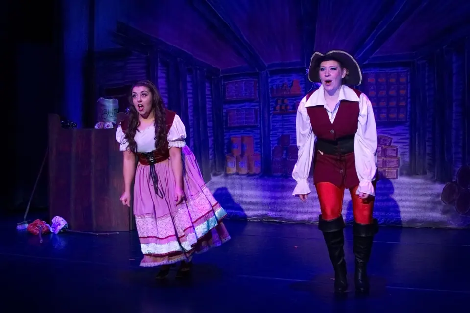Willenhall Musical Theatre Company's 2015 pantomime, Dick Whittington at Coppice Performing Arts School, Wednesfield. Photograph 134 of 182.