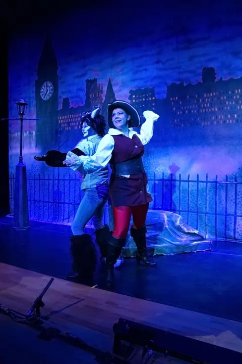 Willenhall Musical Theatre Company's 2015 pantomime, Dick Whittington at Coppice Performing Arts School, Wednesfield. Photograph 135 of 182.