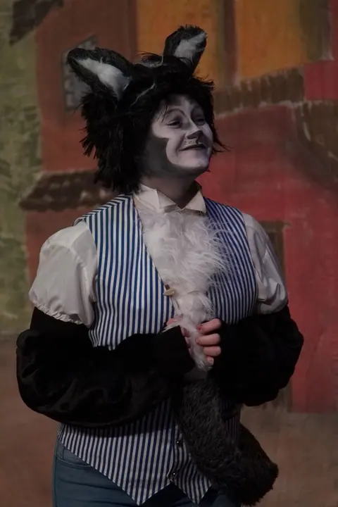 Willenhall Musical Theatre Company's 2015 pantomime, Dick Whittington at Coppice Performing Arts School, Wednesfield. Photograph 143 of 182.