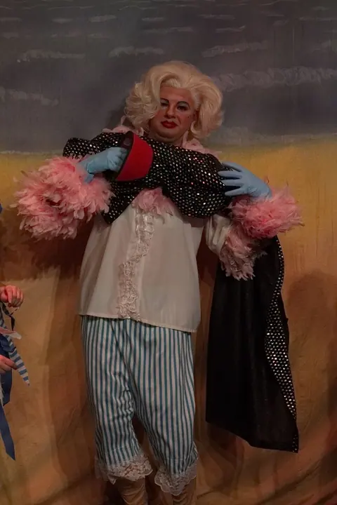 Willenhall Musical Theatre Company's 2015 pantomime, Dick Whittington at Coppice Performing Arts School, Wednesfield. Photograph 147 of 182.