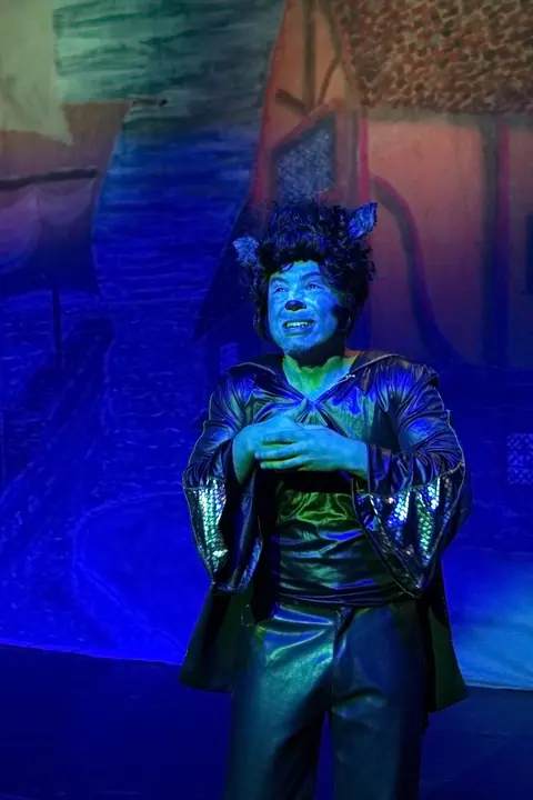 Willenhall Musical Theatre Company's 2015 pantomime, Dick Whittington at Coppice Performing Arts School, Wednesfield. Photograph 152 of 182.