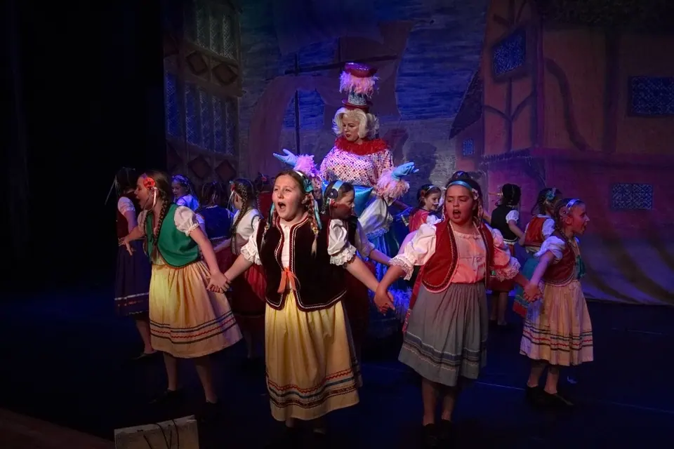 Willenhall Musical Theatre Company's 2015 pantomime, Dick Whittington at Coppice Performing Arts School, Wednesfield. Photograph 153 of 182.