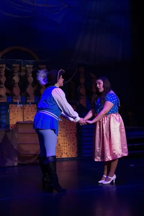 Willenhall Musical Theatre Company's 2015 pantomime, Dick Whittington at Coppice Performing Arts School, Wednesfield. Photograph 163 of 182.