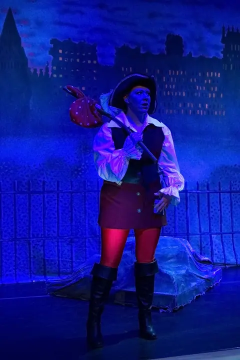 Willenhall Musical Theatre Company's 2015 pantomime, Dick Whittington at Coppice Performing Arts School, Wednesfield. Photograph 170 of 182.