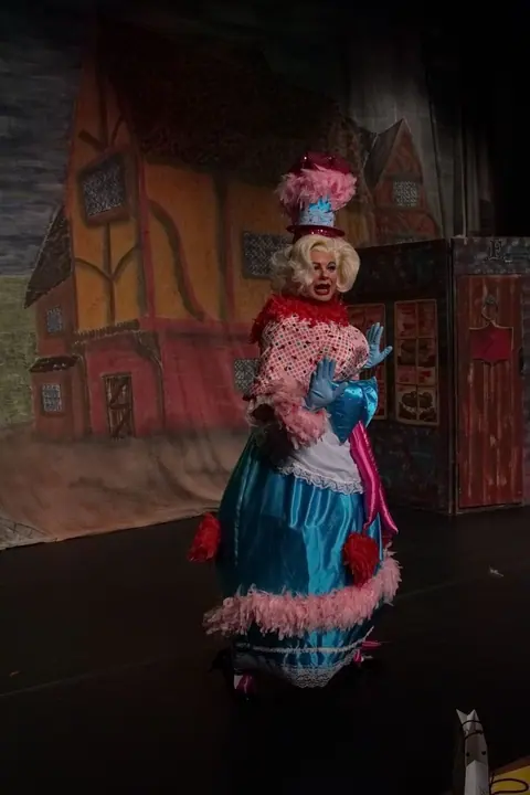 Willenhall Musical Theatre Company's 2015 pantomime, Dick Whittington at Coppice Performing Arts School, Wednesfield. Photograph 172 of 182.