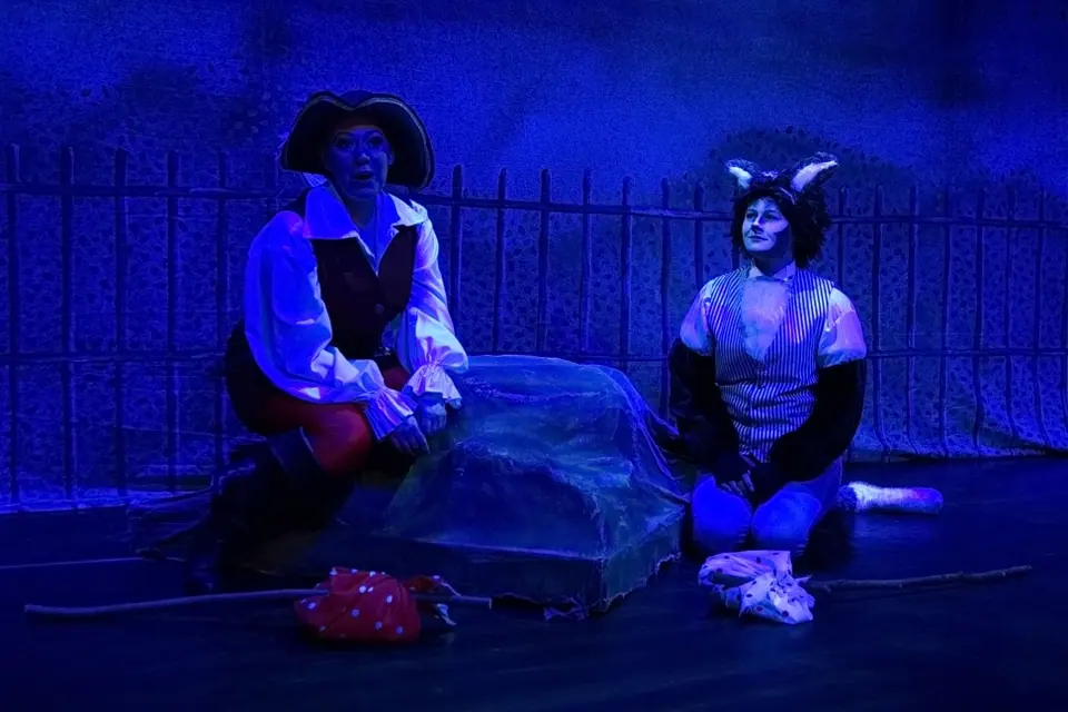 Willenhall Musical Theatre Company's 2015 pantomime, Dick Whittington at Coppice Performing Arts School, Wednesfield. Photograph 175 of 182.