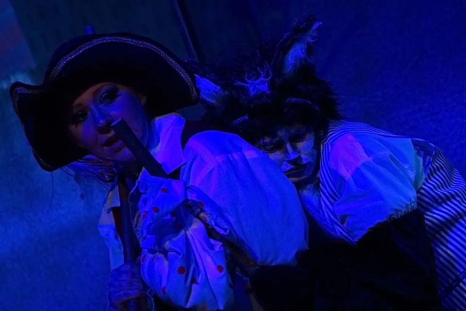 Willenhall Musical Theatre Company's 2015 pantomime, Dick Whittington at Coppice Performing Arts School, Wednesfield. Photograph 177 of 182.