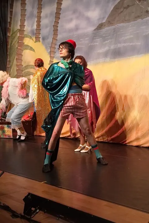 Willenhall Musical Theatre Company's 2015 pantomime, Dick Whittington at Coppice Performing Arts School, Wednesfield. Photograph 26 of 30.