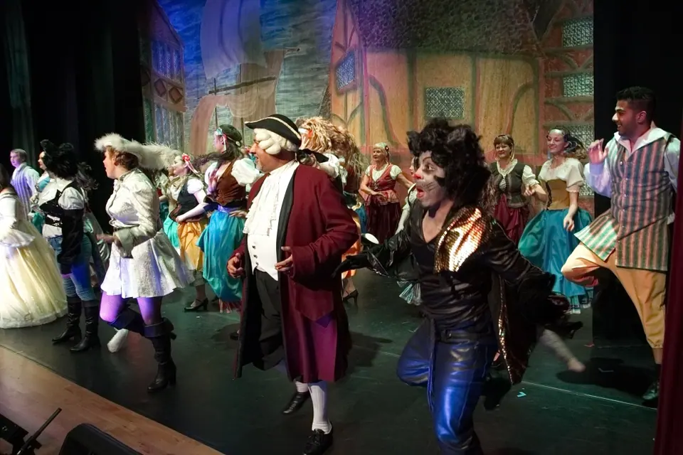 Willenhall Musical Theatre Company's 2015 pantomime, Dick Whittington at Coppice Performing Arts School, Wednesfield. Photograph 30 of 30.