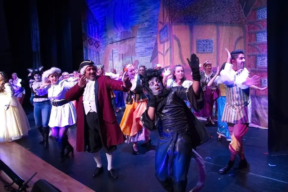 Willenhall Musical Theatre Company's 2015 pantomime, Dick Whittington at Coppice Performing Arts School, Wednesfield. Photograph 24 of 182.