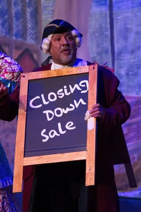 Willenhall Musical Theatre Company's 2015 pantomime, Dick Whittington at Coppice Performing Arts School, Wednesfield. Photograph 36 of 182.