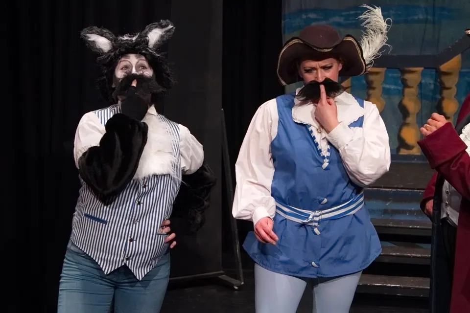 Willenhall Musical Theatre Company's 2015 pantomime, Dick Whittington at Coppice Performing Arts School, Wednesfield. Photograph 45 of 182.