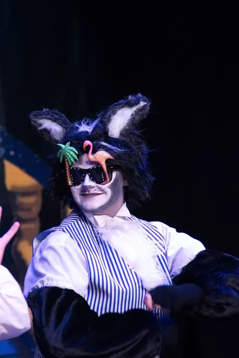 Willenhall Musical Theatre Company's 2015 pantomime, Dick Whittington at Coppice Performing Arts School, Wednesfield. Photograph 47 of 182.