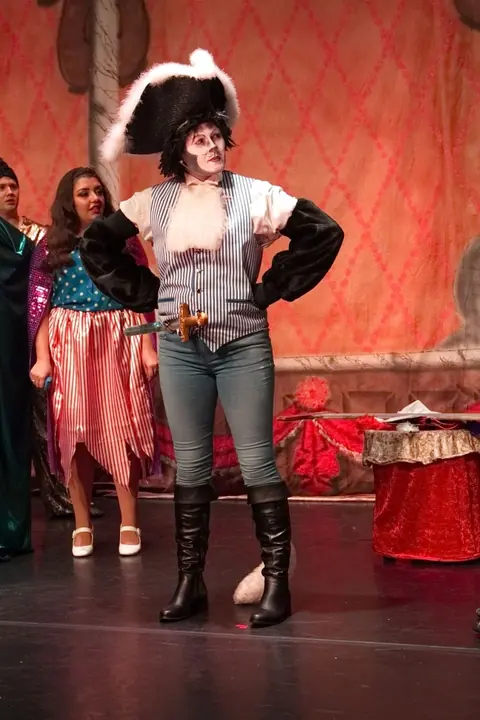 Willenhall Musical Theatre Company's 2015 pantomime, Dick Whittington at Coppice Performing Arts School, Wednesfield. Photograph 48 of 182.