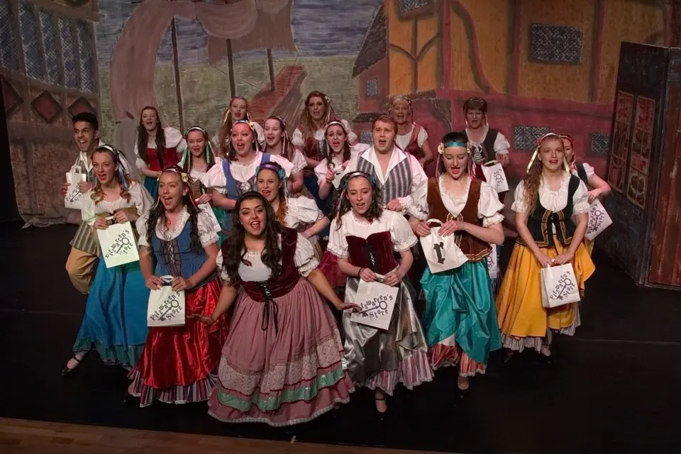 Willenhall Musical Theatre Company's 2015 pantomime, Dick Whittington at Coppice Performing Arts School, Wednesfield. Photograph 51 of 182.