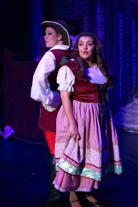Willenhall Musical Theatre Company's 2015 pantomime, Dick Whittington at Coppice Performing Arts School, Wednesfield. Photograph 66 of 182.