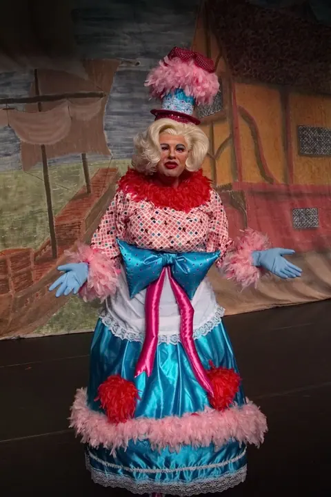 Willenhall Musical Theatre Company's 2015 pantomime, Dick Whittington at Coppice Performing Arts School, Wednesfield. Photograph 77 of 182.