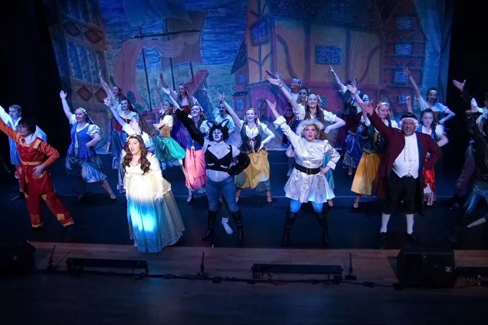 Willenhall Musical Theatre Company's 2015 pantomime, Dick Whittington at Coppice Performing Arts School, Wednesfield. Photograph 78 of 182.